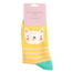 Socks Bamboo Kitty Stripes yellow