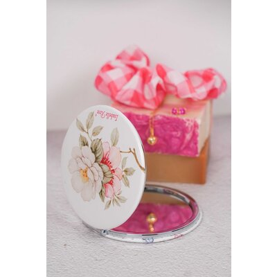 Isabelle Rose Pocket Mirror English Garden