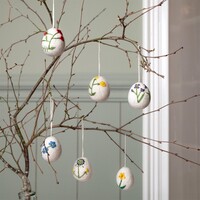 Sjaal met Verhaal Felt Hanger Ei Wildflower assorti