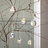 Sjaal met Verhaal Felt Hanger Ei Wildflower assorti