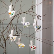 Sjaal met Verhaal Felt HangerKonijn Wildflower assorti