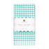 Talking Tables Napkin/Tea Towel Gingham mint Set of 2