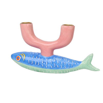 Talking Tables Kerzenhalter Ceramic Fish