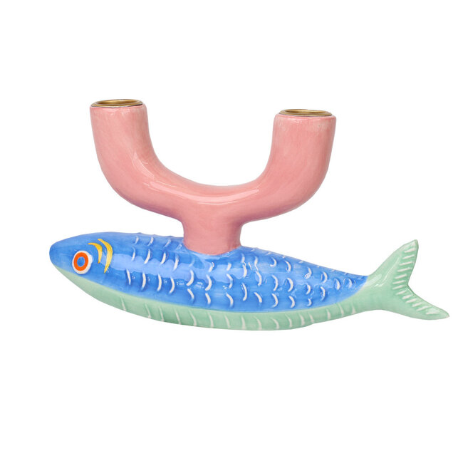 Kerzenhalter Ceramic Fish