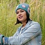 Sjaal met Verhaal Beanie Granny Square Colourful turquoise/roze