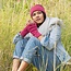 Headband Cosy unisex fuchsia