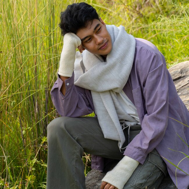 Handwarmer Cosy unisex cream