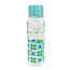 Trinkflasche mit Druckknopfdeckel Daisy blue/green