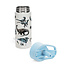 Stainless Steel Bottle with Push Button Lid Dino