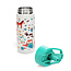 Stainless Steel Bottle with Push Button Lid Farmyard