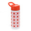 Stainless Steel Bottle with Push Button Lid Daisy pink