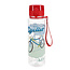 Trinkflasche mit Druckknopfdeckel Cyclist