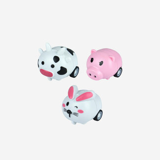 My Little Day Fun Pullback Farm Animal assorti