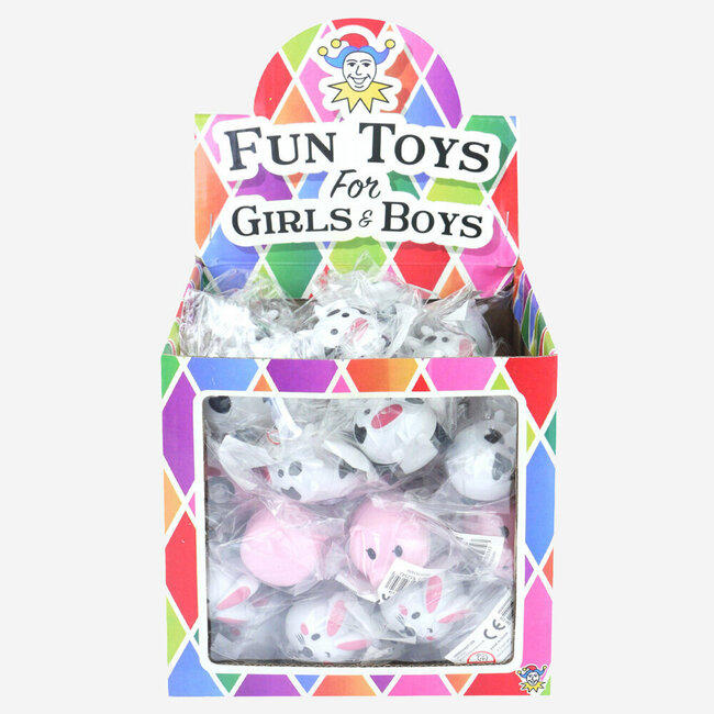 Fun Pullback Farm Animal assorti