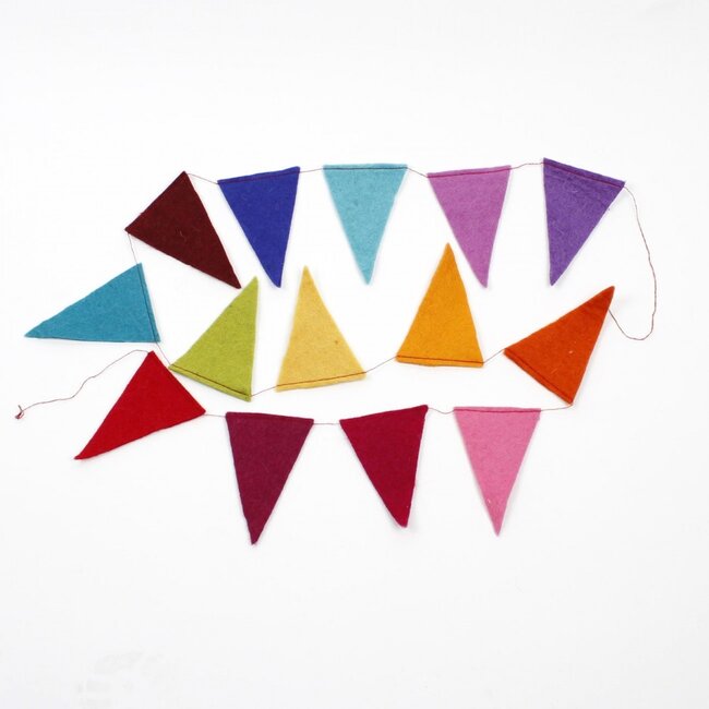 Filzgirlande Vlag multicolour