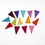 Felt Garland Vlag multicolour