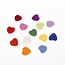 Filzgirlande Hart multicolour