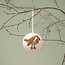 Sjaal met Verhaal Felt Hanger Bal Roodborstje