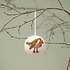 Sjaal met Verhaal Felt Hanger Bal Roodborstje