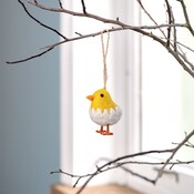 Sjaal met Verhaal Felt Hanger Paaskuiken