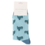 Männer-Socken Bamboo Whales sky