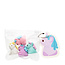 Erasers Unicorns Set of 4