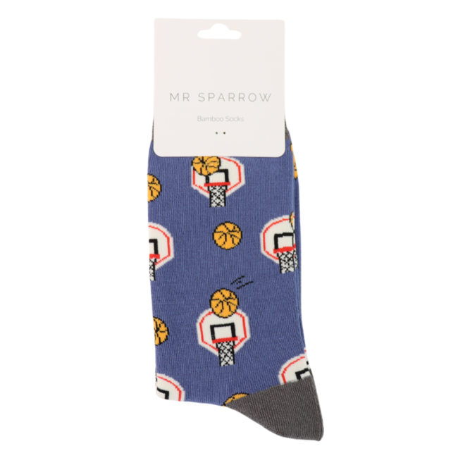 Männer-Socken Bamboo Basket Ball denim