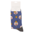 Mens Socks Bamboo Basket Ball denim