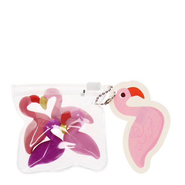 Radiergummis Flamingos Set of 4