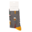 Männer-Socken Bamboo Here's To Beer grey