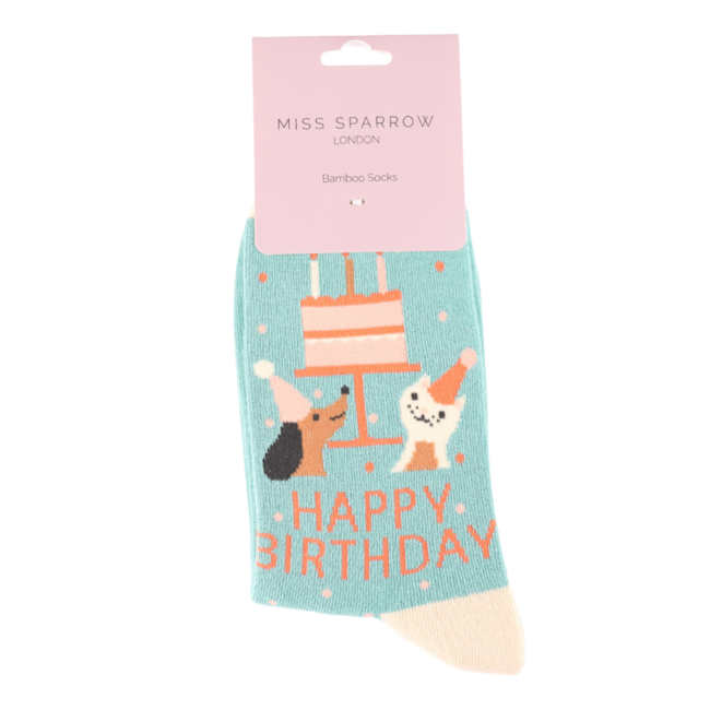 Socken Bamboo Birthday Pets duck egg