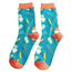 Socks Bamboo Home Baker teal