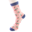 Socks Bamboo Mini Cherries light pink