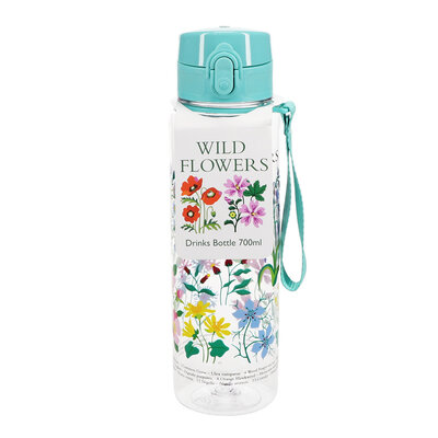 Rex London Drinks Bottle with Push Button Lid Wild Flowers