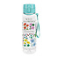 Drinks Bottle with Push Button Lid Wild Flowers