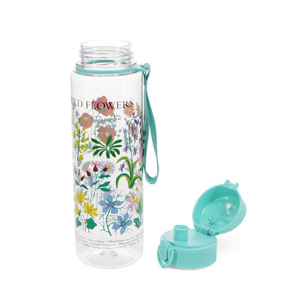 Rex London Drinks Bottle with Push Button Lid Wild Flowers