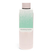 Rex London Edelstahl-Flasche Gummiert pink