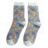 Miss Sparrow Socken Bamboo Brass Band denim