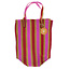 Recycled Shopping Bag Woven yellow/pink/red