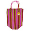 Recycled Shopping Bag Woven yellow/pink/red
