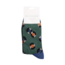 Männer-Socken Bamboo Vintage Vinyl green