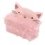 Red Cuckoo Hair Claw Clip Cat pink
