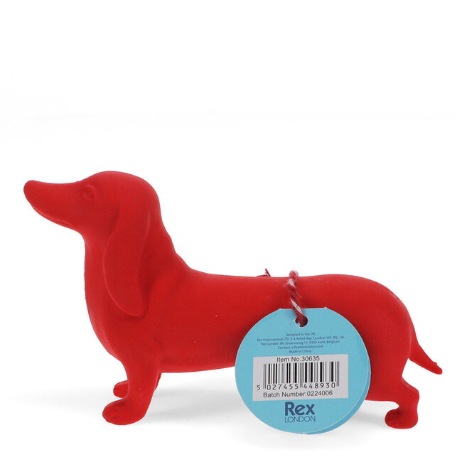 Radiergummi Giant Sausage Dog red