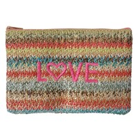 Clayre & Eef Make-up Tasche Love Boho