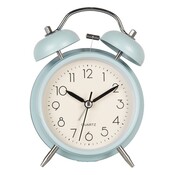 Clayre & Eef Alarm Clock Retro light blue