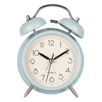 Clayre & Eef Alarm Clock Retro light blue