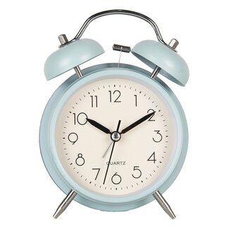 Clayre & Eef Alarm Clock Retro light blue
