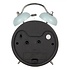 Clayre & Eef Alarm Clock Retro light blue