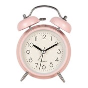 Clayre & Eef Alarm Clock Retro pink