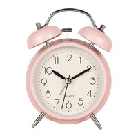 Clayre & Eef Alarm Clock Retro pink